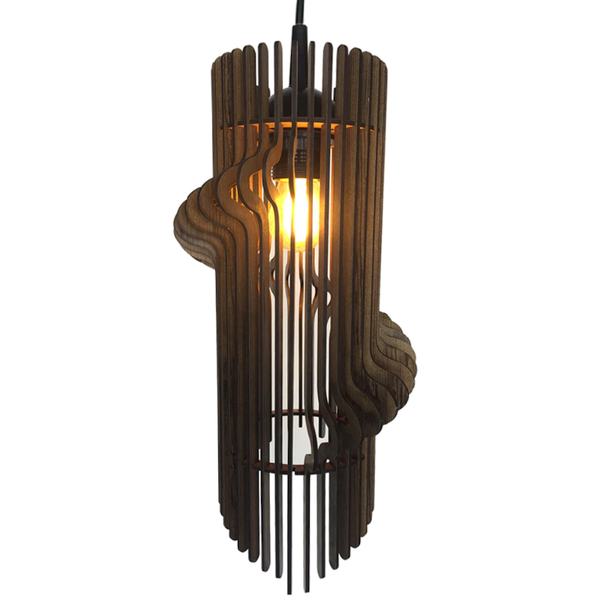 

chandeliers single wooden pendant lamp chandelier walnut color modern retro decorative stylish design edison household commercial office res