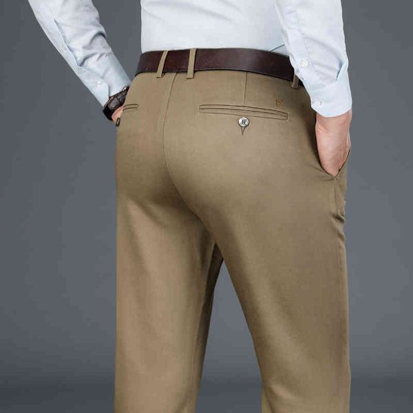 

shan bao classic jacquard modal cotton in a straight line thin pants autumn and winter business gentleman thick, Black
