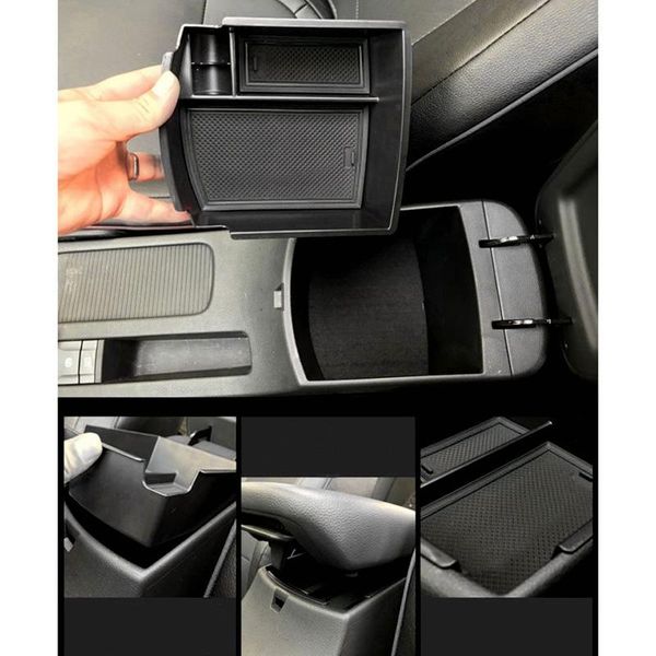 

car organizer for kona abs drive armrest storage box center console tray holder