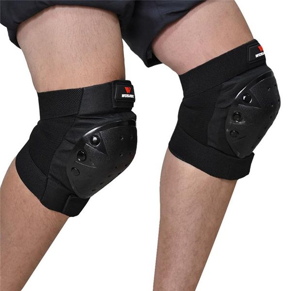 

elbow & knee pads set cycling snowboarding ski skateboard sports brace support volleyball hockey body protection suit, Black;gray