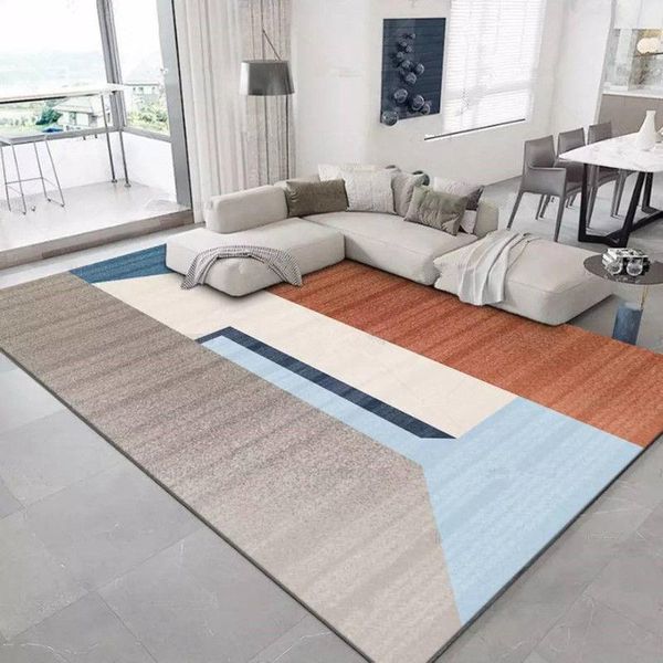 

carpets home decor modern washable pattern non-slip carpet living room bedroom table mat cafe large area floor