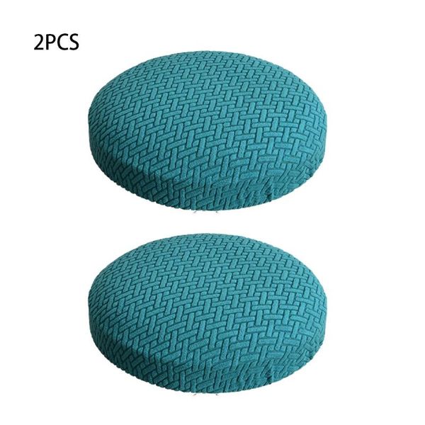 

chair covers 2pcs washable round stool cover office universal bar home living room protective removable soft high stretch durable party