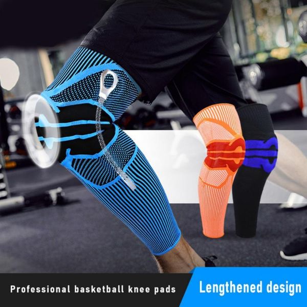 

elbow & knee pads 1pair lengthen thick silicone spring sports pad durable non-slip breathable collision avoidance brace, Black;gray