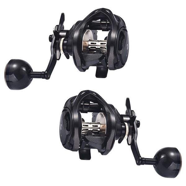 

baitcasting reels reel 16kg max drag force carbon fiber 9 + 1 bb 6.3/1 high-speed gear ratio magnetic brake syetem fishing