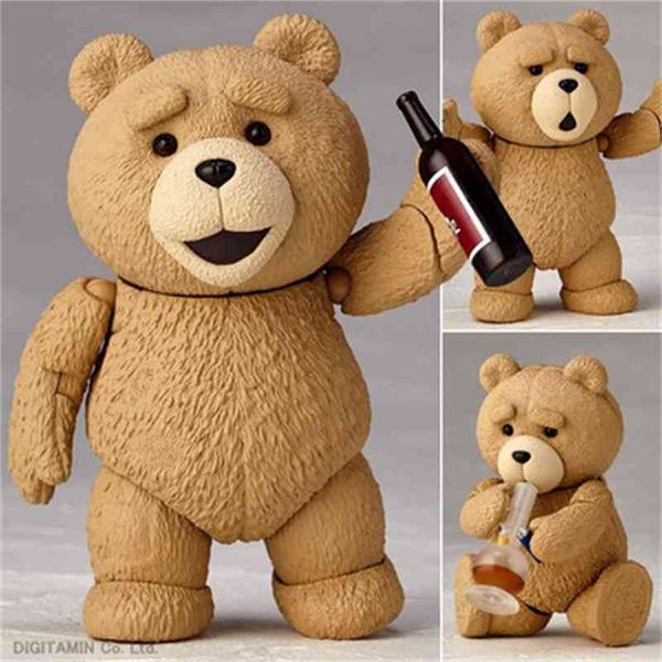 

teddy ted2 dirty words bear movable boxed handmade doll model