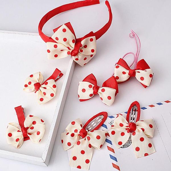 

hair accessories children hairband hairpins scrunchies baby girls lovely bow headwear kids clip headband, Slivery;white
