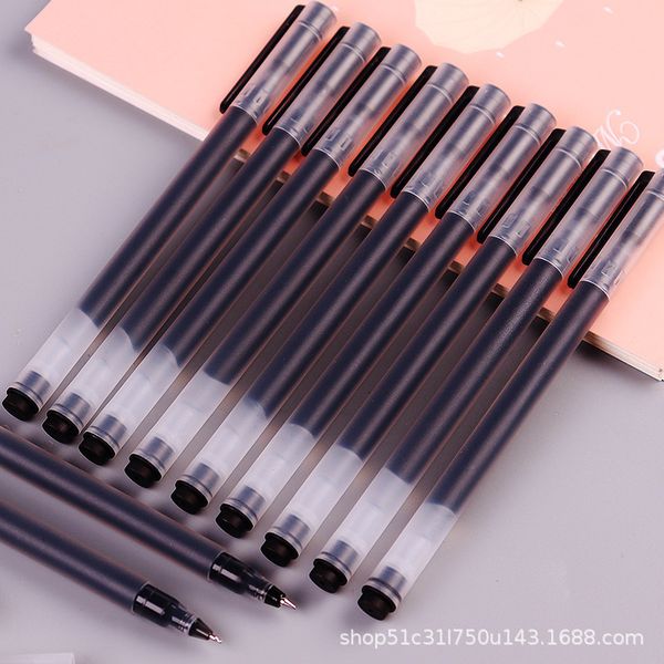 

a with large capacity signature pen office students straight liquid advertising giant ability to write neutral