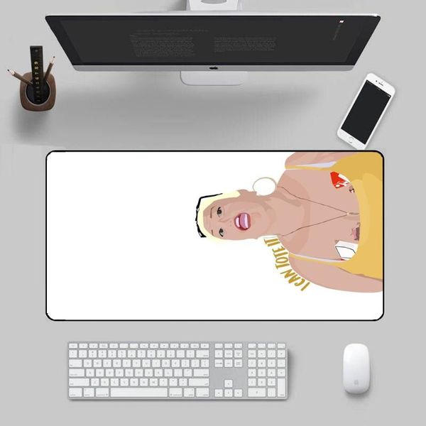 

mouse pads & wrist rests 90 day fiance angela i can tote it pad gaming large non-slip desk mat for office/home
