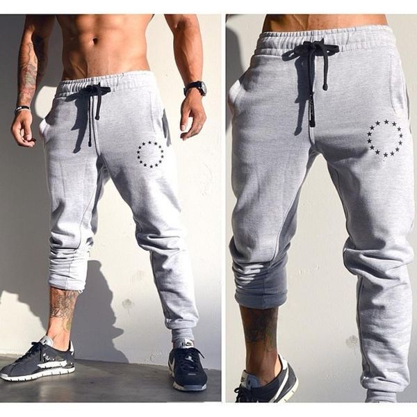 

men's pants jogger trousers men harem sweatpants slacks casual sportwear baggy comfy fitness joggingbroek track pantalon, Black