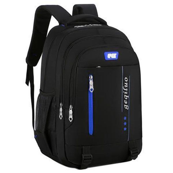 

backpack waterproof fashion men's wear-resistant oxford cloth material leisure travel outdoor computer teens student bag