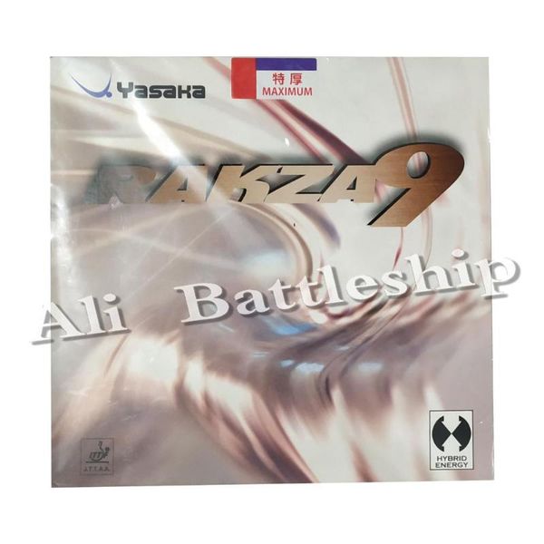 

table tennis raquets original yasaka rakza 9 rk9 b-80 rubber rackets cake sponge racquet sports indoor