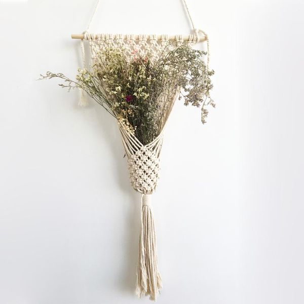 

macrame pot holder plant hanging flower for home planters & pots