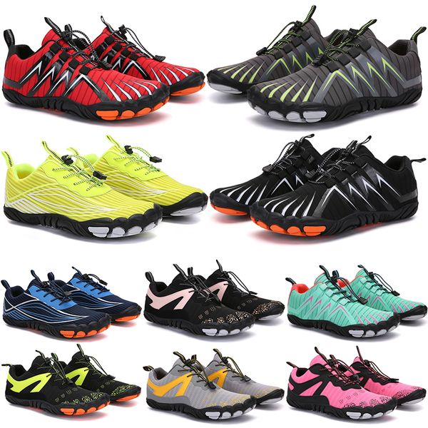 

sports summerfingers fashion summeroutdoor outdoor five 2023 trainersseasons four shoes mountaineering net extreme simple running, cycling,, Black