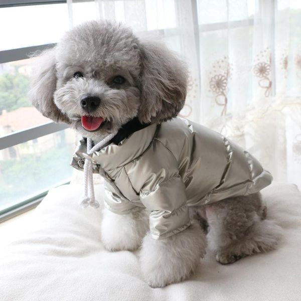 

dog down coat jacket waterproof clothes warm puppy clothing yorkshire pomeranian poodle bichon schnauzer costume pet outfit apparel