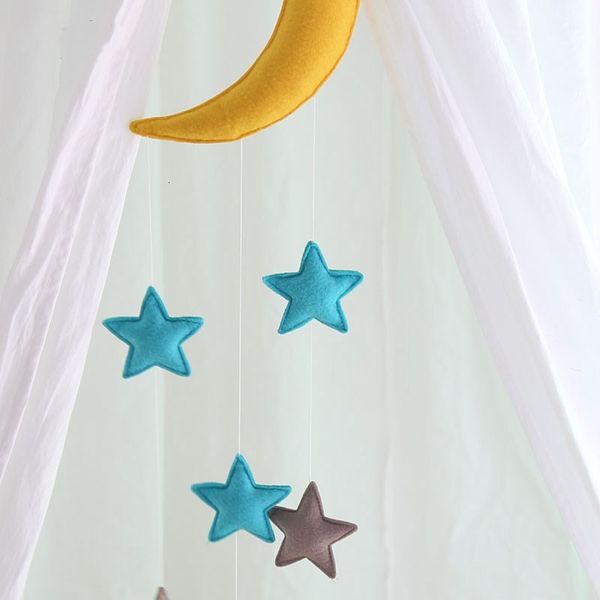 

ins felt moon star non-woven children's room hanging party suppli tent decorations