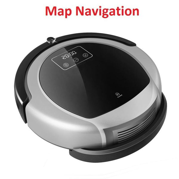 

robot vacuum cleaner b6009,map navigation,smart memory,low repetition,virtual ,uv lamp,water tank cleaners