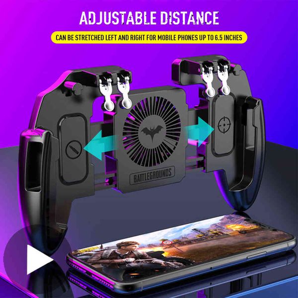Steuertelefon Pubg Gamepad Joystick Android Mobile Game Pad Trigger Controller Gaming Smartphone oder Command Mobiltelefon