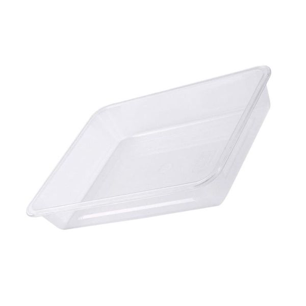 

gift wrap 1pc marinated vegetable plate cold salad tray rectangular transparent dish