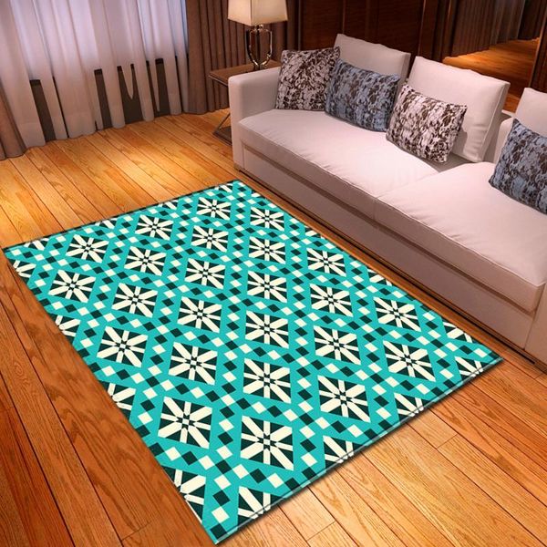 

carpets geometric carpet home bedroom totem rugs modern living room dining 3d decorative rug children bohemia large floor mat