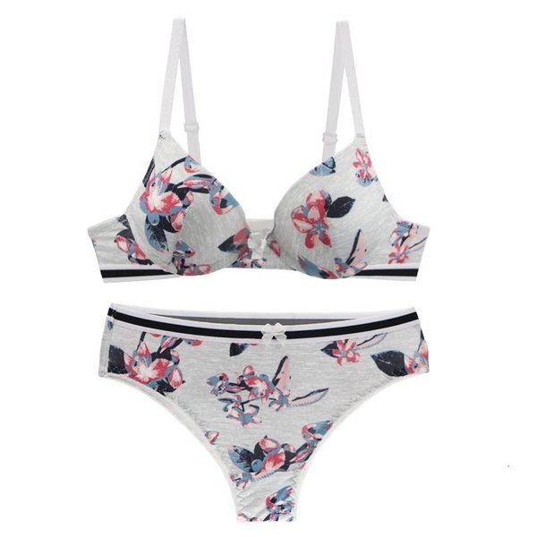 

bras sets womens print bra silk lace flower push up underwear large size lingerie 88pv, Red;black