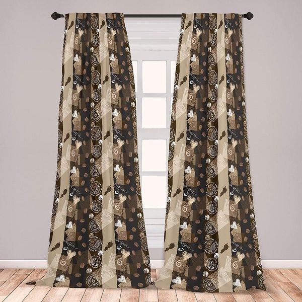 

curtain & drapes brown for kids rooms coffee typography hearts and beans abstract striped grungy backdrop in tones window