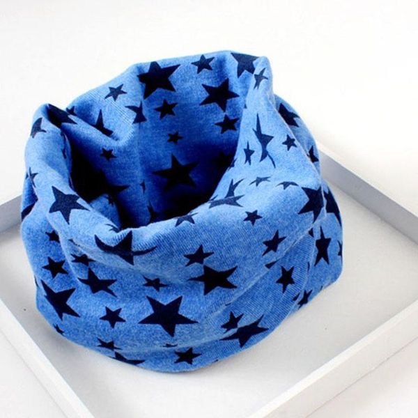 

scarves & wraps fashion keep warm five-pointed star winter scarf printing child wai neck multifunction cotton windproof wholesale, Red;brown