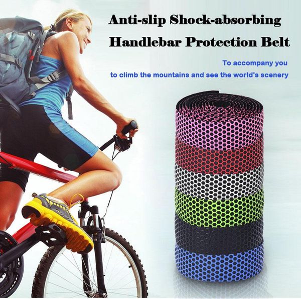 

bike handlebars &components 2pcs bicycle handlebar tape steering wheel cover road cycling handle non-slip belt rubber accessories