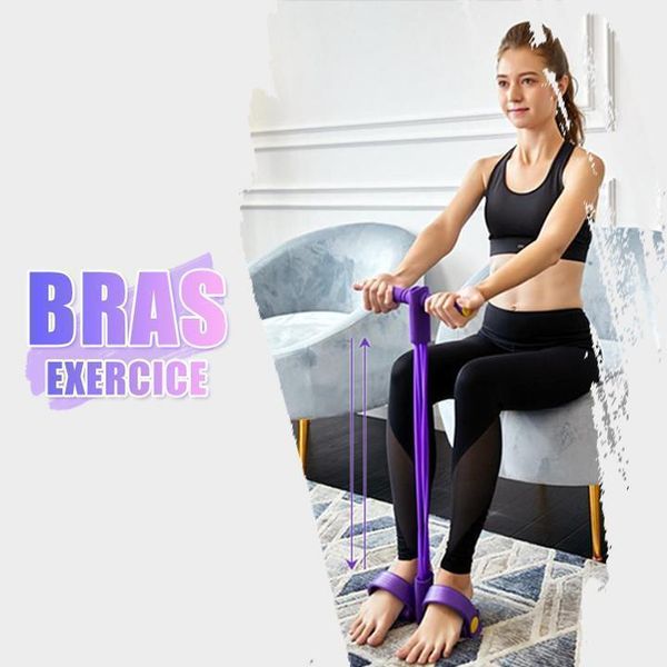 

multi function tension rope strong fitness resistance bands latex pedal women men sit up pull ropes yoga equipment