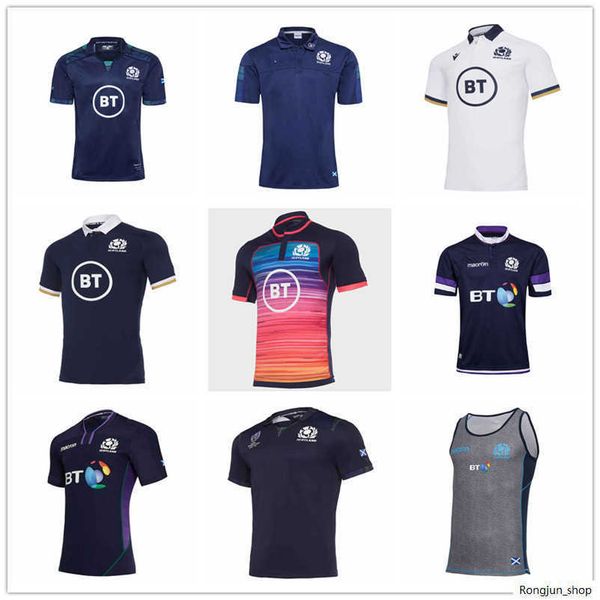 

2021 scotland wales rugby jerseys shirts sport s-xxxl, Black;gray