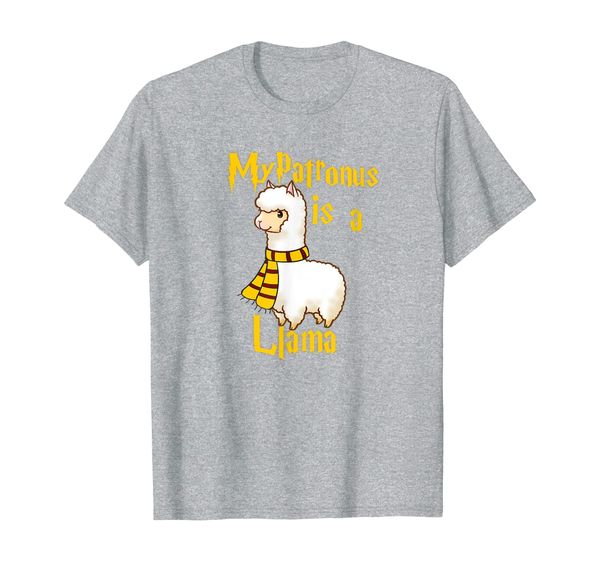 

My Patronus is a Llama T-Shirt - Cute and adorable Gift, Mainly pictures
