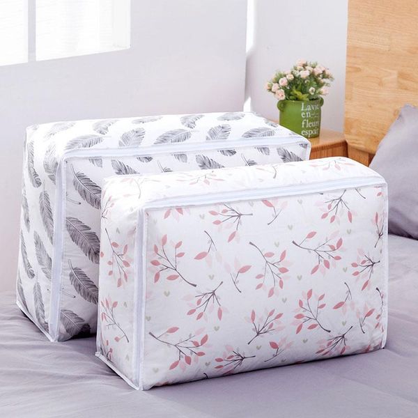 

storage bags peva transparent quilt bag closet organizers dustproof moisture-proof room accessories organizer