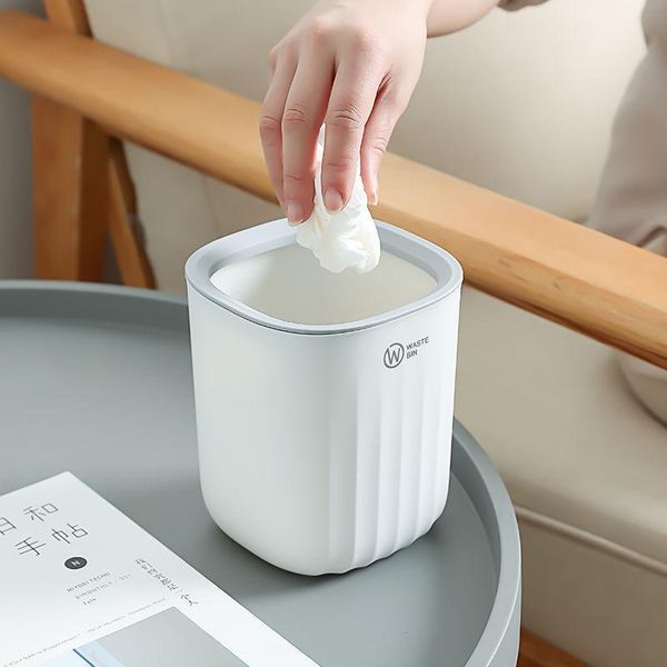 

waste bins creative mini cute small desktrash can girl heart home bedroom net red table living room storage