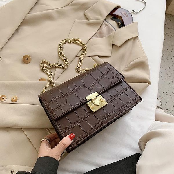 

evening bags womens handbags autumn and winter women's fashion shoulder messenger red chain small square bag purses
