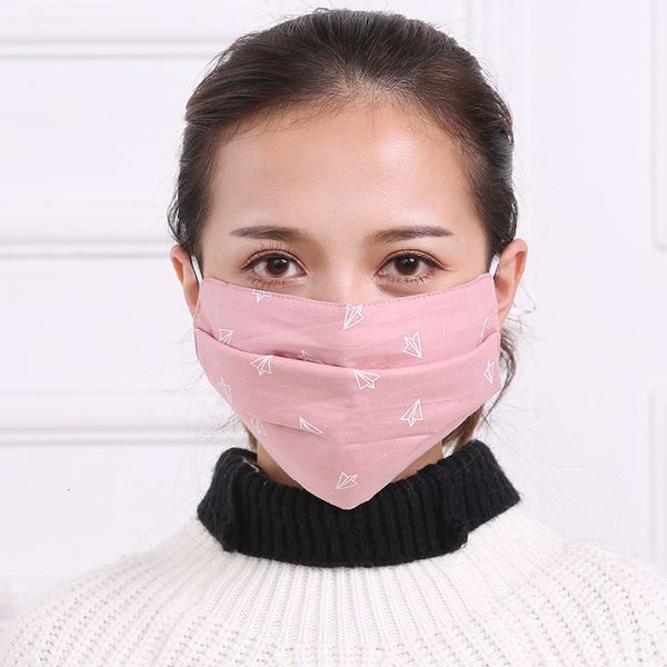 

warm thickened dust winter korean women's cycling printing fashion mask yiwu a78