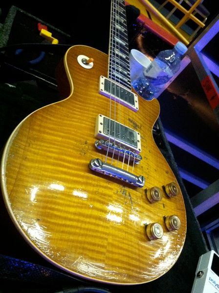 

aged/relic paul kossoff electric guitar, chrome hardware
