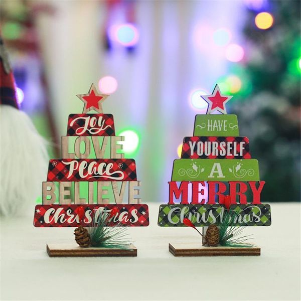 

christmas decorations tree shape english alphabet deskornaments party