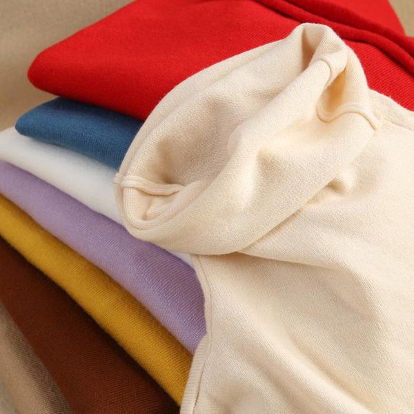 

women's sweaters casual women knitted sweater turtleneck pullovers cashmere wool blend autumn winter soft warm 2021 ladies jumpers blac, White;black