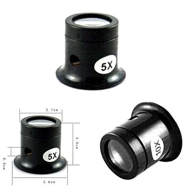 

repair tools & kits watch magnifier tool 10x/5x monocular magnifying glass loupe lens eye len kit