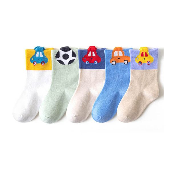 

baby socks kids ankle booties girls boys cotton accessories childrens autumn winter warm cartoon stockings student clothing b7566, Pink;yellow