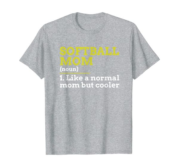 

softball mom athletic mom perfect adorable gift t-shirt, White;black