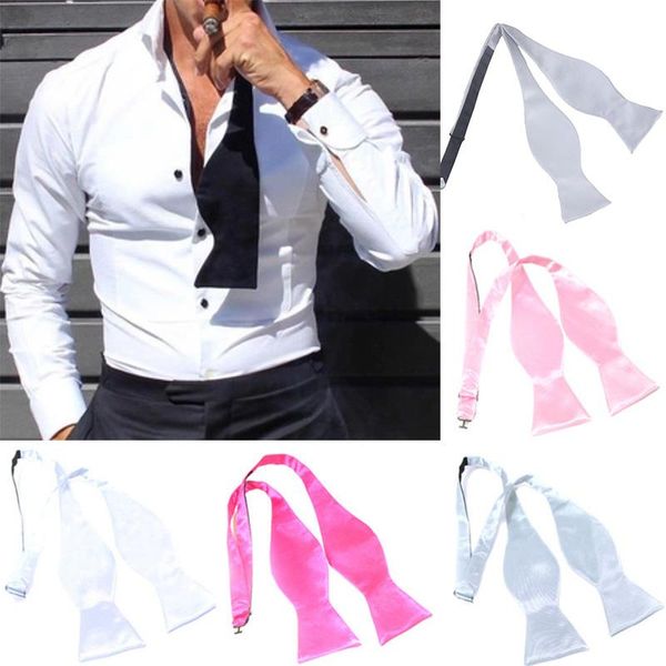 

neck ties man bowtie classic fashion wedding party formal satin polyester gourd gift suits bow tie style neckwear tied, Blue;purple