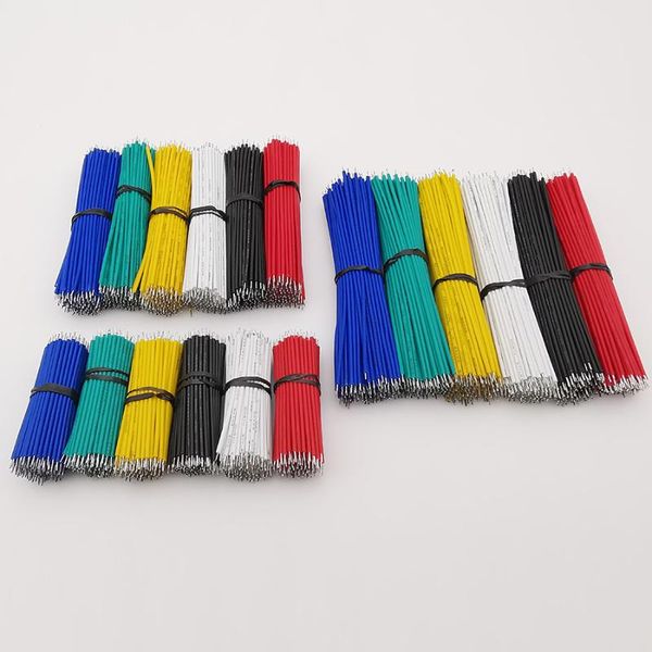 

other lighting accessories 100pcs/lot tin-plated 24awg breadboard jumper wires pcb solder cable electronic wire length 5cm 8cm 10cm 15cm 20c