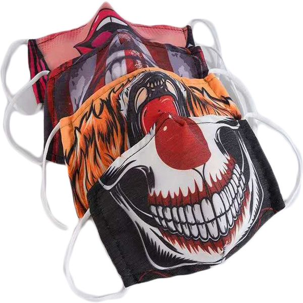 

mask printed ear hanging cold proof decorative two-layer cotton printed