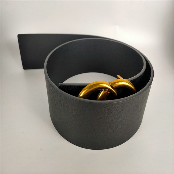 

designer fashion women 7.0 cm wide belt, black and red pattern, with jeans gold button wholesale, Black;brown