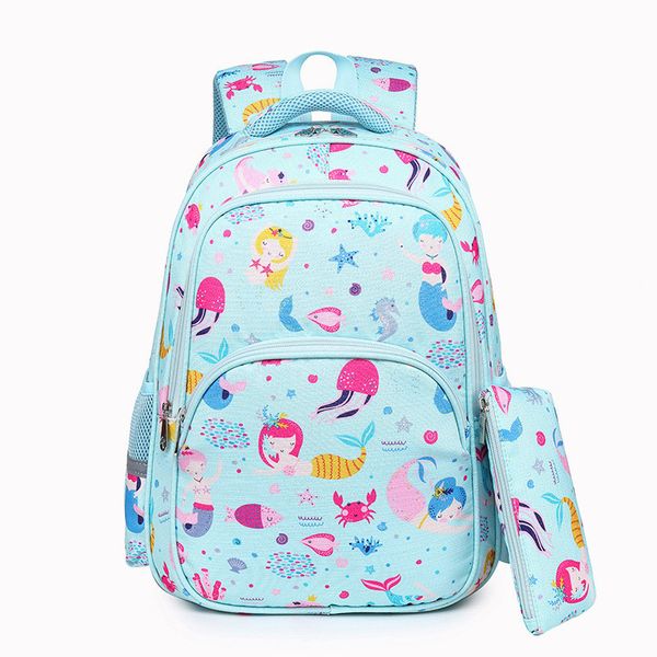 

cartoon print primary school backpacks nylon waterproof children school bags for girls boys kids backpack mochila escolar
