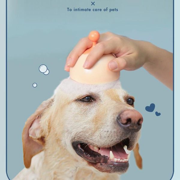 

colors head scalp massager brush for shampoo hair comb exfoliator washing portable scrubber brushes, Silver