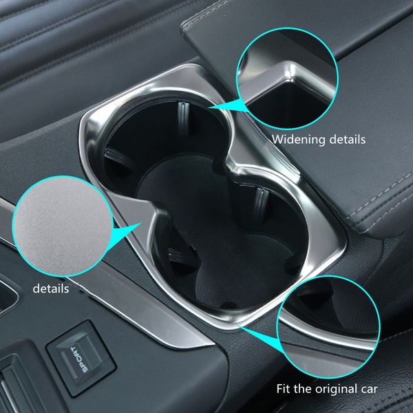 

decorative frame for peugeot 3008 / 5008 water cup position of model year 17-19