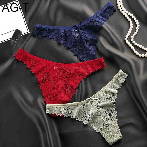 

lingerie g string thong pack seamless lace panties women tangas transparent solid color underwear, Black;pink