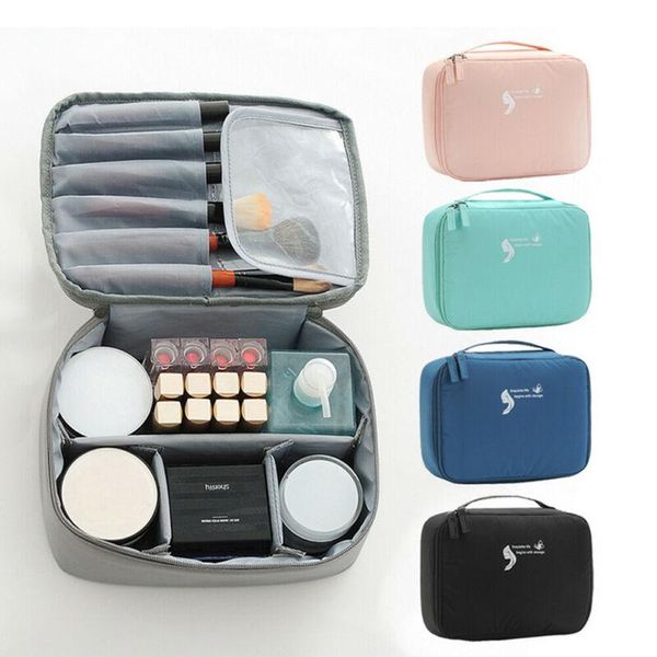 

multifunction travel cosmetic bag women makeup bags toiletries organizer waterproof female storage make up cases &
