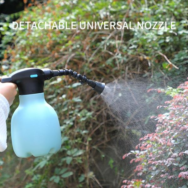 

watering equipments electric garden sprayer 1.5/2.5l fogger plant mister spray bottle waterproof automatic atomizer